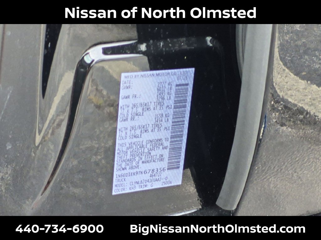 New 2026 Nissan Frontier SV w/ All-Weather Content Package AWD/4WD image 20