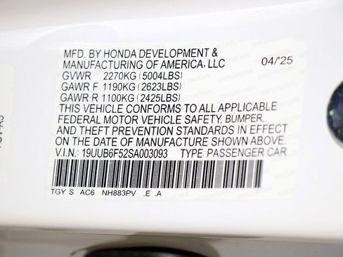 Used 2025 Acura TLX SH-AWD w/ A-SPEC Pkg image 38