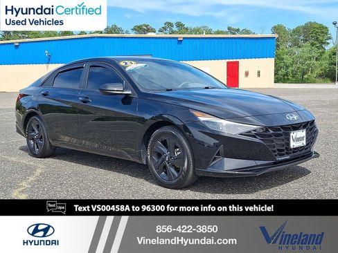 Certified 2023 Hyundai Elantra Blue w/ Cargo Package FWD image 1