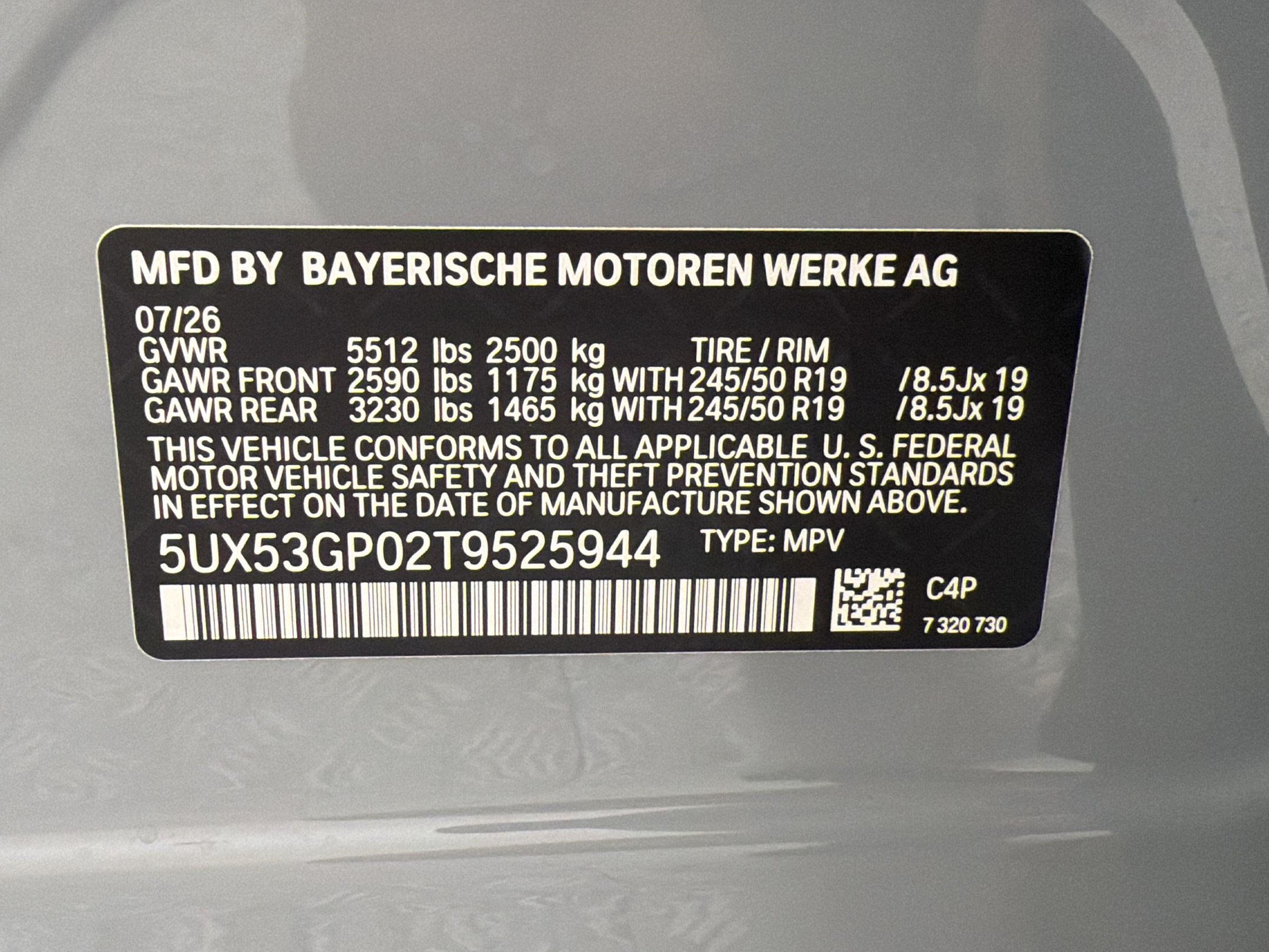 New 2026 BMW X3 xDrive30i w/ M Sport Package AWD/4WD image 25