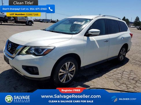 Used 2017 Nissan Pathfinder SV AWD/4WD image 1