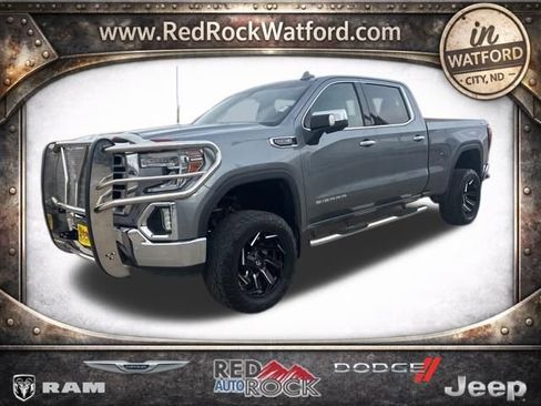 Used 2019 GMC Sierra 1500 SLT w/ Driver Alert Package I AWD/4WD image 9