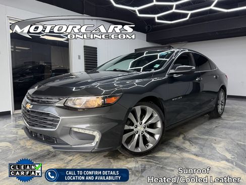 Used 2017 Chevrolet Malibu Premier w/ Premier Sun and Wheel Package FWD image 1