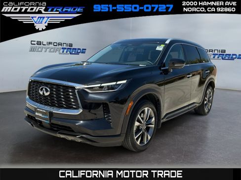 Used 2023 INFINITI QX60 Luxe w/ Cargo Package FWD image 1