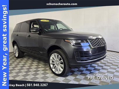 Used 2020 Land Rover Range Rover Long Wheelbase HSE