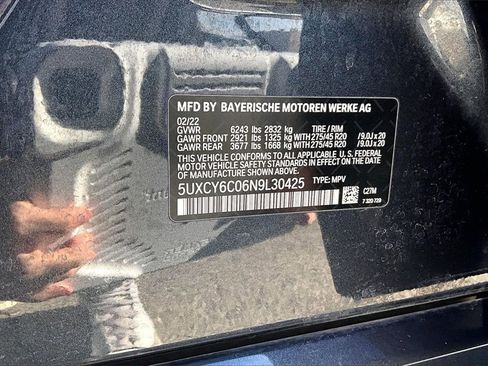 Used 2022 BMW X6 xDrive40i w/ M Sport Package image 33