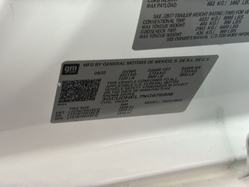 Used 2022 Chevrolet Silverado 1500 ZR2 w/ Technology Package image 28