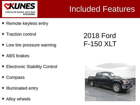 Used 2018 Ford F150 XLT AWD/4WD image 3