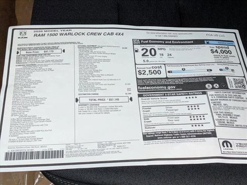 New 2026 RAM 1500 Classic Warlock image 19