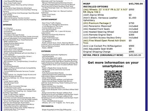 Used 2022 BMW X3 sDrive30i w/ Premium Package 2 image 3