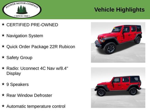 Used 2023 Jeep Wrangler Unlimited Rubicon AWD/4WD image 5