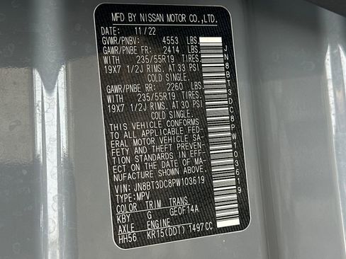 Used 2023 Nissan Rogue Platinum w/ Platinum Premium Package image 23