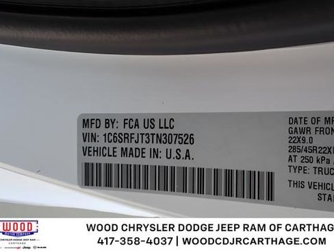 New 2026 RAM 1500 Laramie AWD/4WD image 15