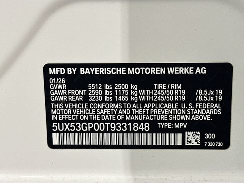 New 2026 BMW X3 xDrive30i w/ M Sport Package AWD/4WD image 32