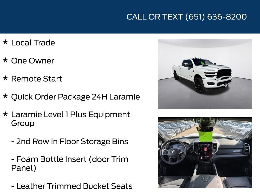 Used 2026 RAM 3500 Laramie w/ Night Edition AWD/4WD image 5
