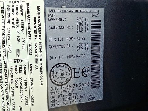 Used 2023 INFINITI QX60 Luxe image 27