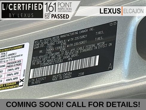 Certified 2026 Lexus RX 350h w/ Convenience Package AWD/4WD image 39