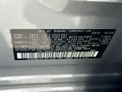 New 2026 Subaru Forester Touring AWD/4WD image 32