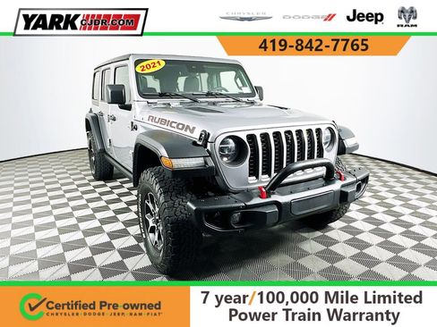 Certified 2021 Jeep Wrangler Unlimited Rubicon image 1