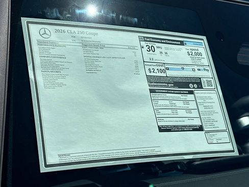 Certified 2026 Mercedes-Benz CLA 250 Grey image 28