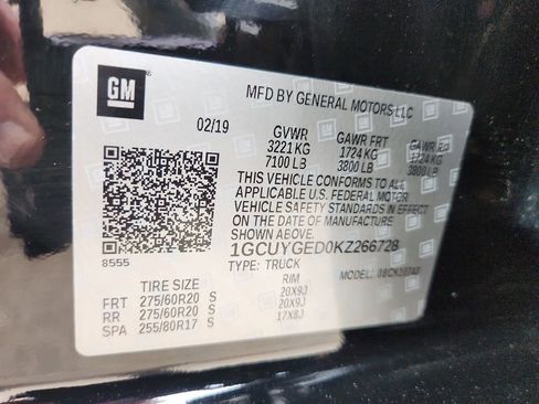 Certified 2019 Chevrolet Silverado 1500 LTZ AWD/4WD image 32