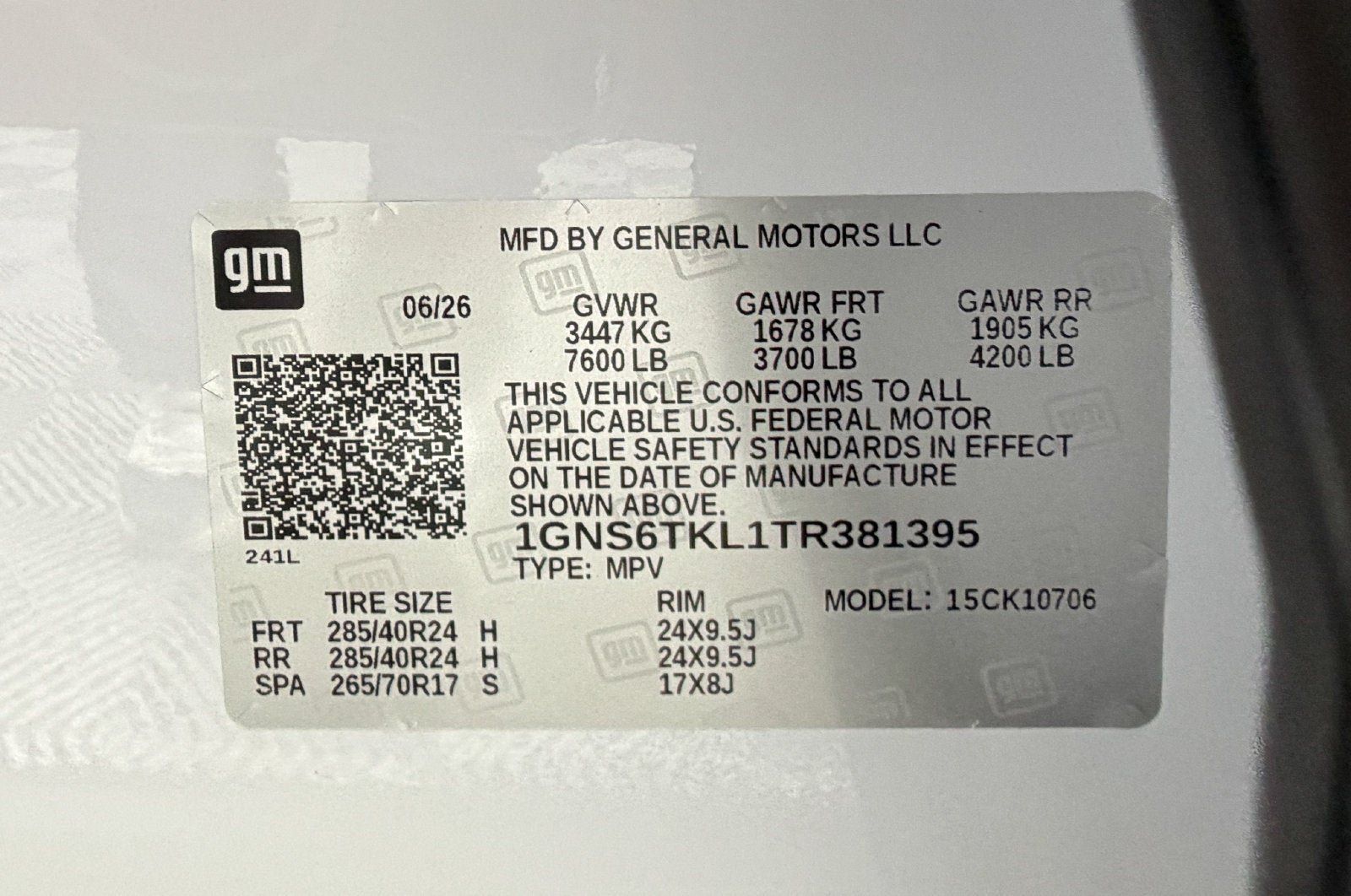 New 2026 Chevrolet Tahoe High Country AWD/4WD image 16