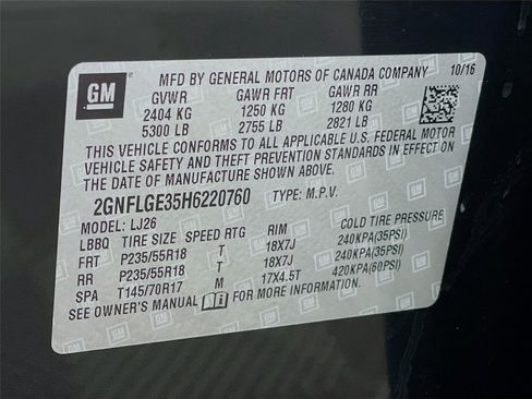 Used 2017 Chevrolet Equinox Premier w/ Enhanced Convenience Package image 36