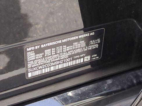 Used 2021 BMW X7 xDrive40i w/ M Sport Package AWD/4WD image 35