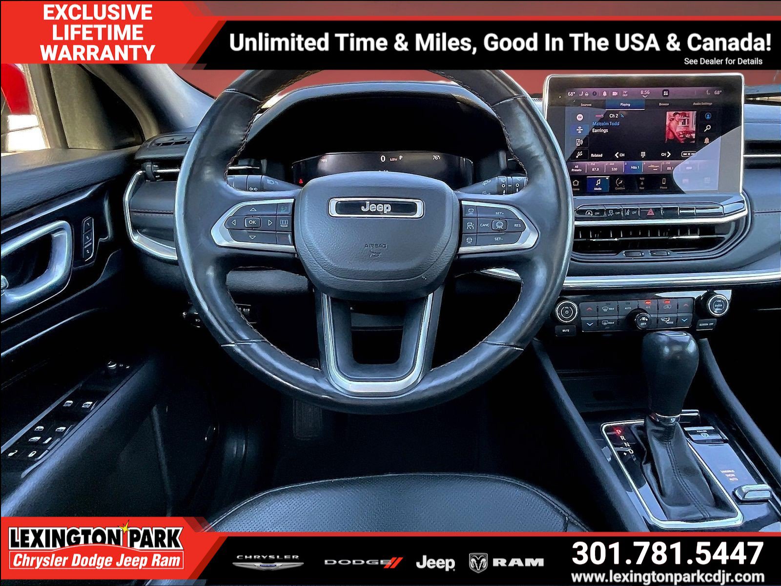 Used 2022 Jeep Compass Limited w/ (RED) Package AWD/4WD image 8