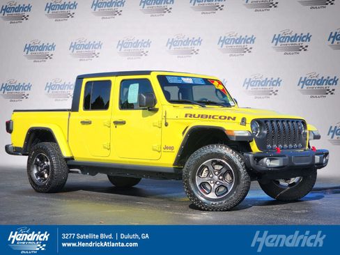 Used 2023 Jeep Gladiator Rubicon w/ LED Lighting Group image 1
