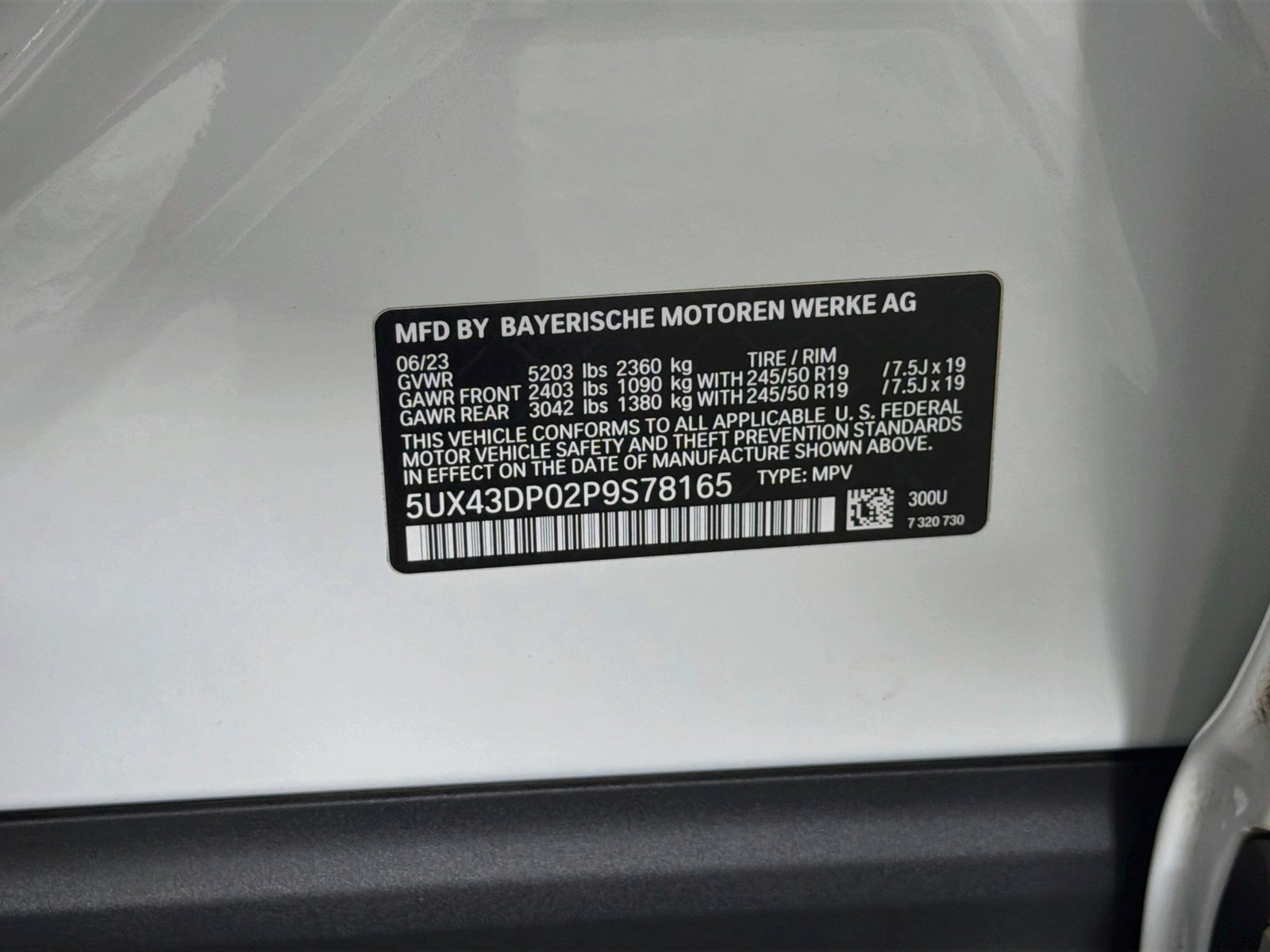 Certified 2023 BMW X3 sDrive30i w/ Premium Package RWD image 33