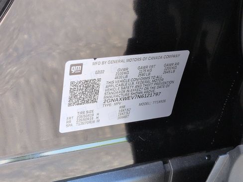 Certified 2022 Chevrolet Equinox RS AWD/4WD image 34