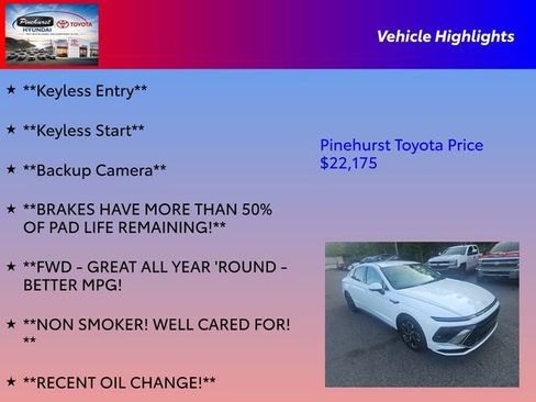 Used 2024 Hyundai Sonata SEL FWD image 31
