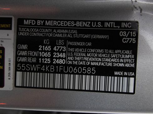 Used 2015 Mercedes-Benz C 300 4MATIC Sedan image 46