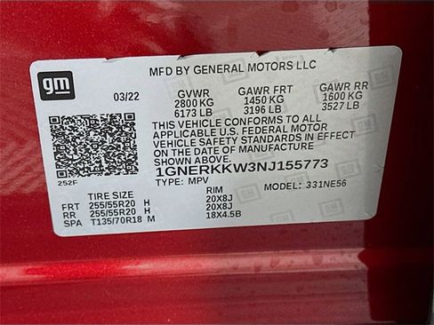 Used 2022 Chevrolet Traverse Premier w/ Redline Edition image 27