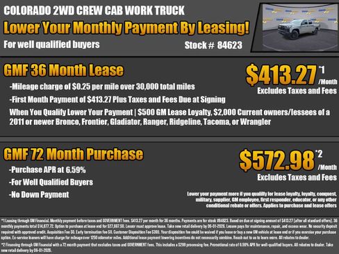 New 2026 Chevrolet Colorado W/T w/ WT Custom Package RWD image 2