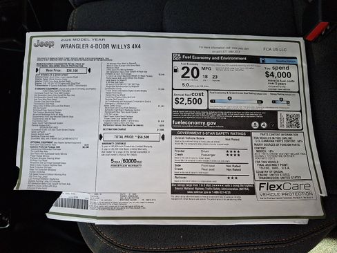 New 2026 Jeep Wrangler Willys image 17