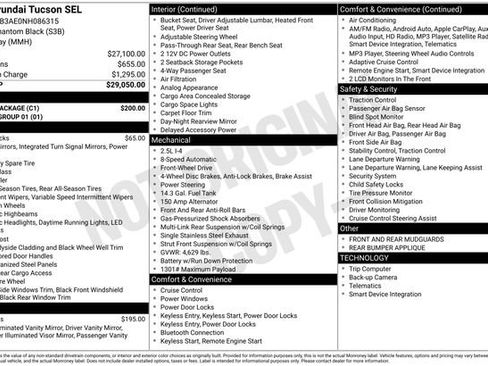 Used 2022 Hyundai Tucson SEL w/ Cargo Package image 10