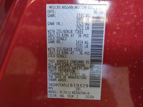 Used 2020 Nissan Pathfinder SL image 33