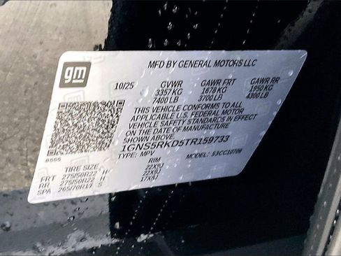 Certified 2026 Chevrolet Tahoe RST w/ Comfort Package image 16