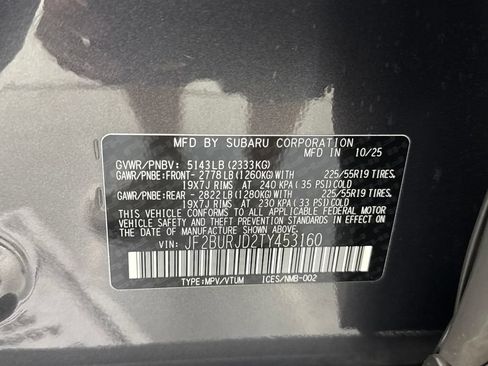 Used 2026 Subaru Outback Touring XT AWD/4WD image 29
