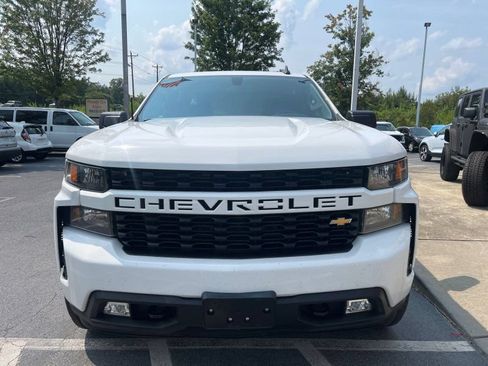 Used 2021 Chevrolet Silverado 1500 Custom w/ LPO, Dark Essentials Package RWD image 2