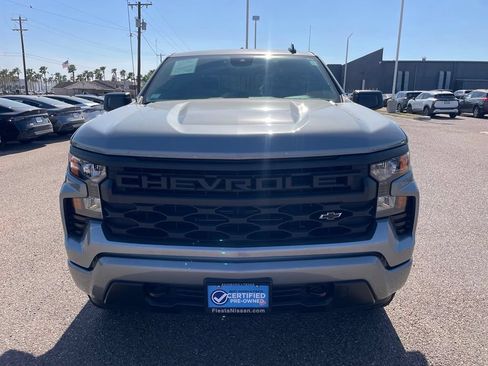 Used 2025 Chevrolet Silverado 1500 Custom w/ Turbomax Blackout Package RWD image 2