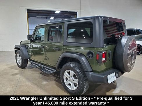 Used 2021 Jeep Wrangler Unlimited Sport AWD/4WD image 11
