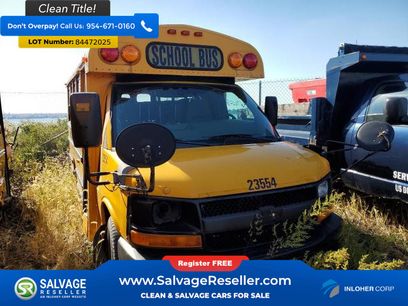 Used 2012 Chevrolet Express 3500 w/ School Bus Package