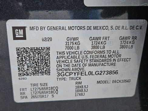 Used 2020 Chevrolet Silverado 1500 LT Trail Boss image 37