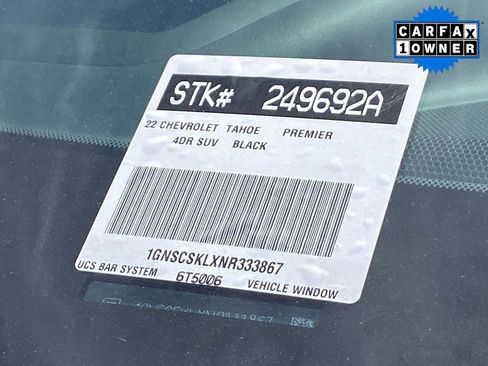 Used 2022 Chevrolet Tahoe Premier image 37