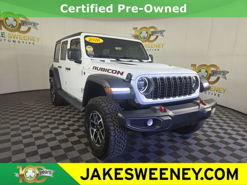 Certified 2026 Jeep Wrangler Unlimited Rubicon AWD/4WD image 1