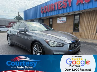 Used 2022 INFINITI Q50 Luxe w/ Cargo Package