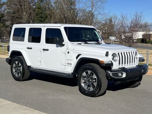 Used 2023 Jeep Wrangler Sahara w/ LED Lighting Group image 1
